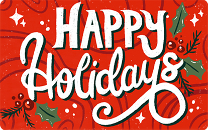 Holiday Gift Card #1