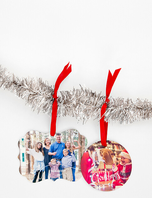 Holiday Photo Ornaments
