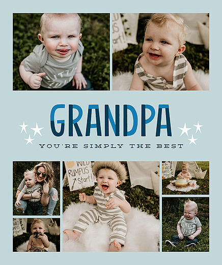 Grandpa Is Simply The Best Personalized Blankets by Mpix