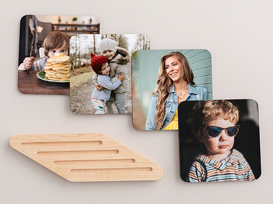 custom photo coasters