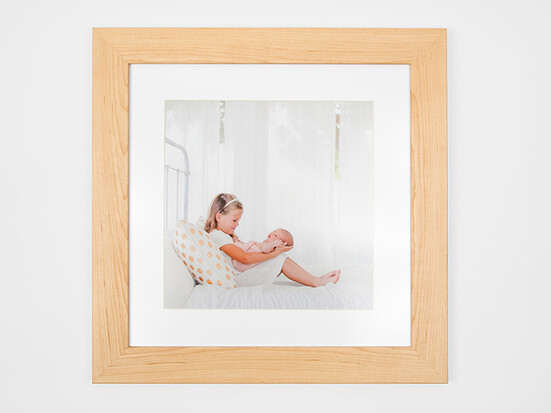 11x14 Photo Canvas With Classic Frame