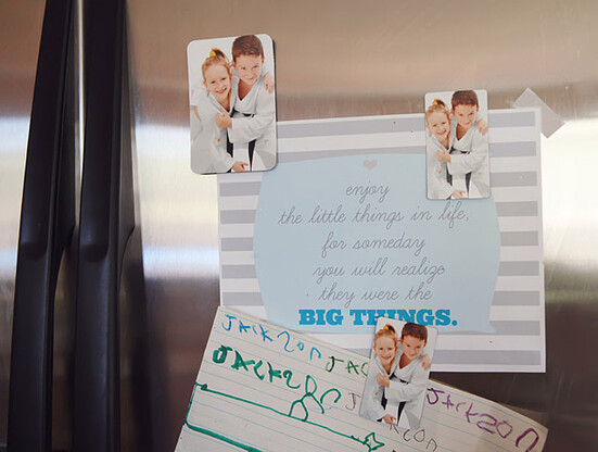 Personalised Fridge Magnets ~ Family Memories ~ Birthday Pets Photos Pictures 