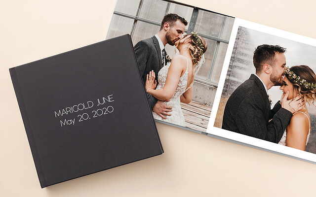 MPix Wedding Photo Book Albums - Jasmine Maria